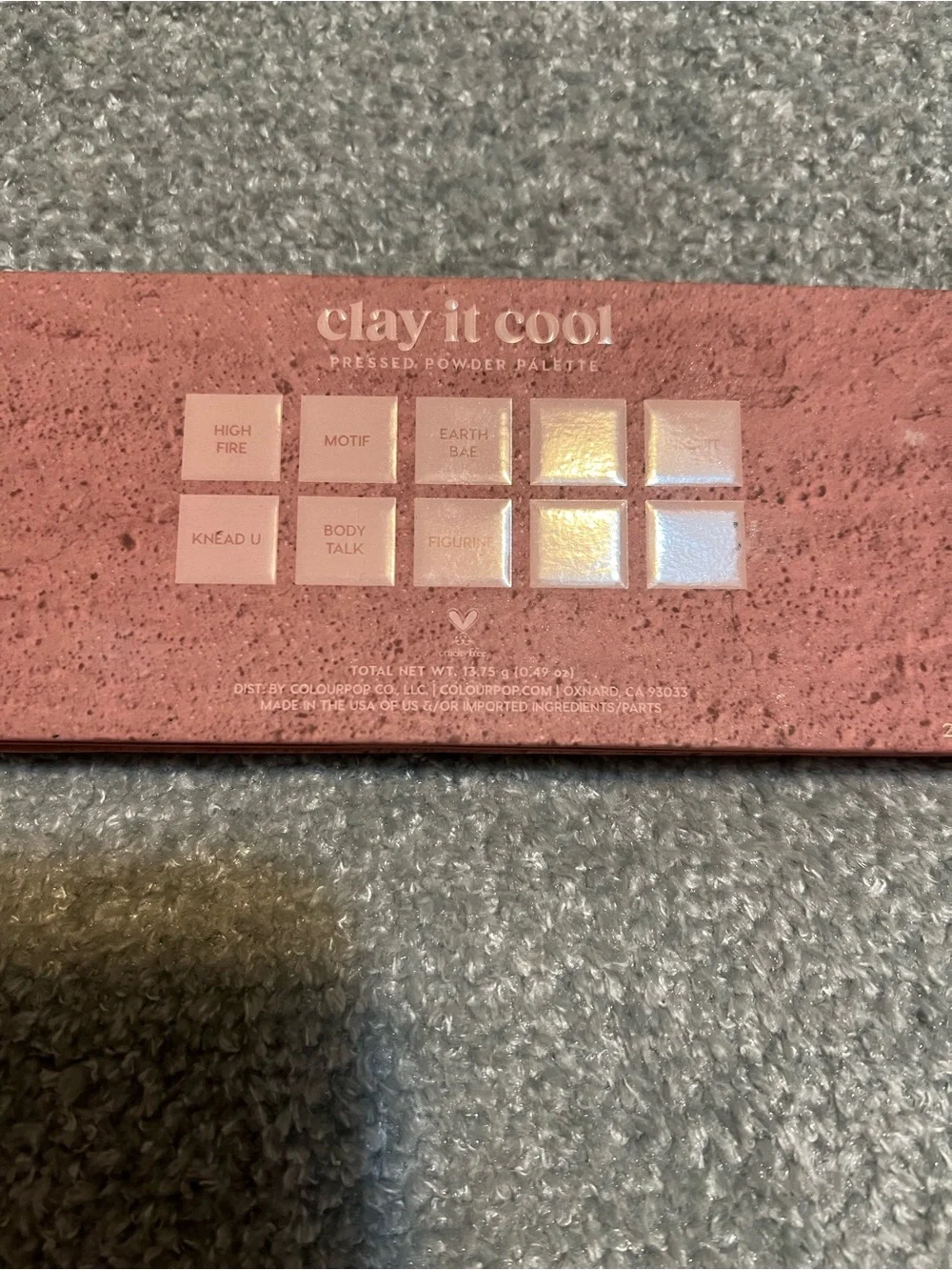 Colourpop neutral eyeshadow